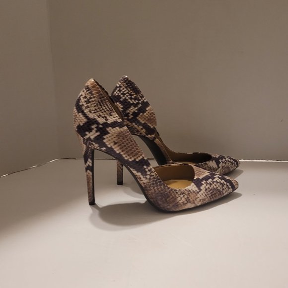 Jessica Simpson Women Stiletto Heels Textile Upper Man-Made Lining/Sole Size 7.5 - Picture 4 of 9